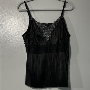 Lane Bryant black cami